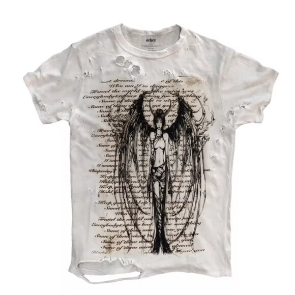 Tops - Women's White Short Sleeve T-Shirt